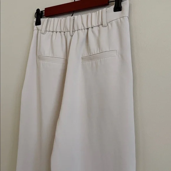 French Connection Cream Wide-Leg Trousers - Picture 10 of 15